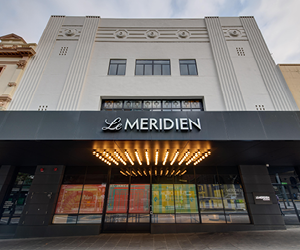 L.U Simon builders - Le Meridien Melbourne - Master Builder of the Year - Commercial 2023 - Exterior Entrance