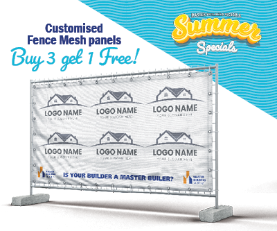 Customised Fence Mesh Panels