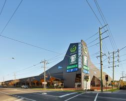 George Rydell Constructions - Woolworths Fishermans Bend -  Excellence in Construction of Commercial Buildings $10M-$15M – Exterior Facade