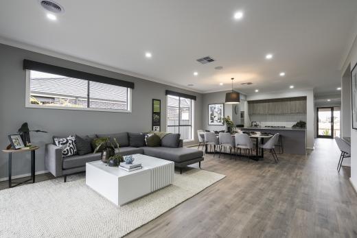 Eight Homes – Cobblebank - Best Display Home $250,000 - $300,000 –  Living