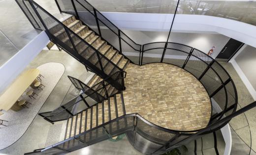 Plan Group Pty Ltd – Botanicca - Excellence in Fitout over $10M – Interior Stairs