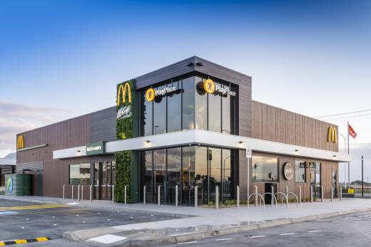 Best Sustainable Project - McDonalds Melton - Becon Constructions