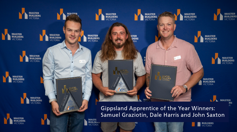 2024 Gippsland Apprentice Award Winners 