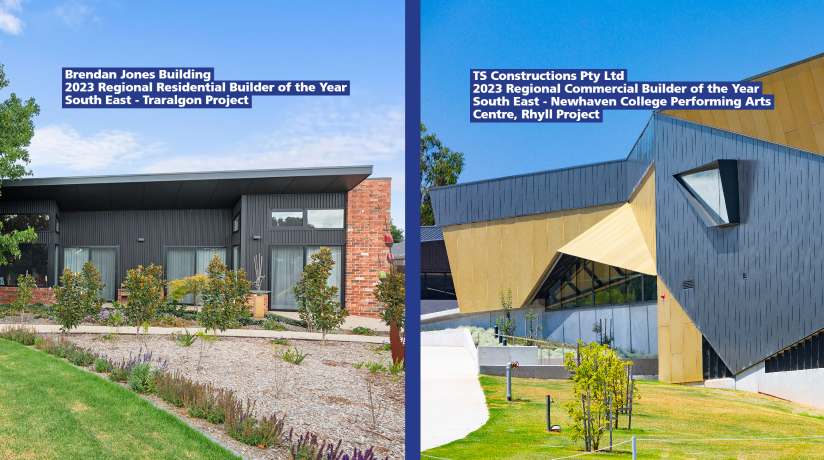 Master Builders Victoria 2023 South East Overall Regional Building Award Winners