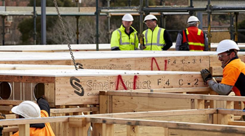 BUILDING WITH TIMBER IS MONEY IN THE BANK