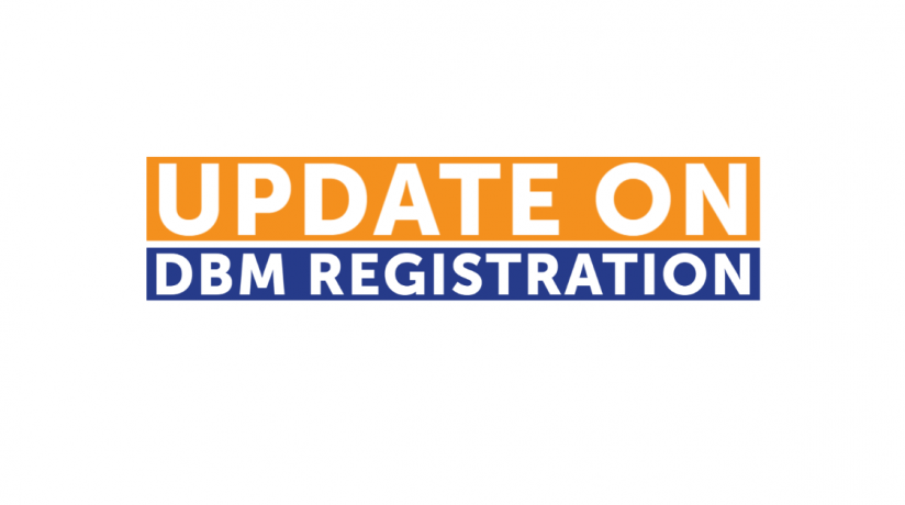 Update on DBM registration
