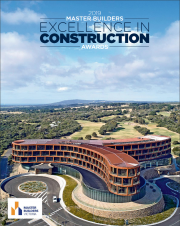 019 Master Builders Excellence in Construction Awards mag cover