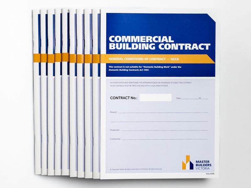 10 Pack - General Conditions Contract (GCC6)