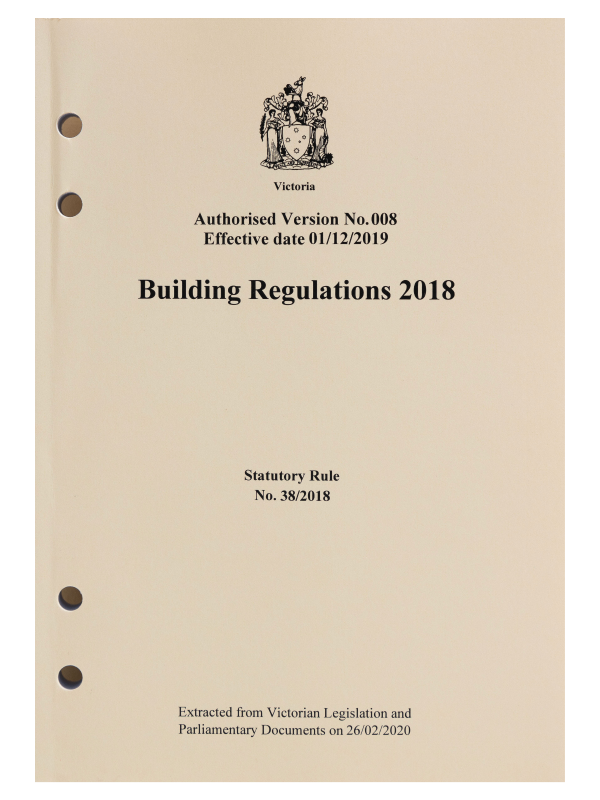Building Regulations 2018