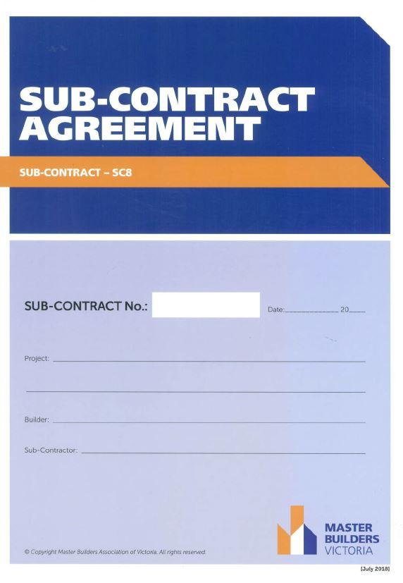 Sub-Contract (SC8)